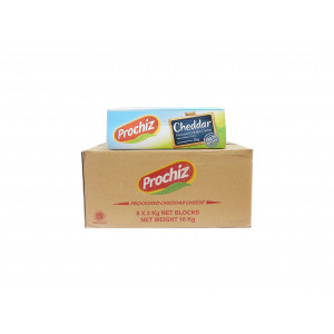 Keju Prochiz Cheddar Cheese 8 x 2 Kg